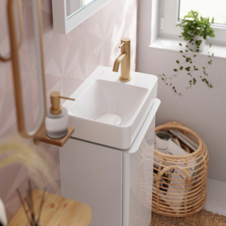 Дозатор для жидкого мыла 200 мл Hansgrohe AddStoris 41745140 шлифованная бронза
