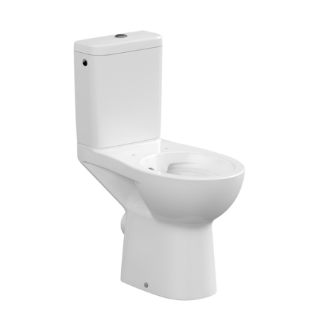Унитаз напольный безободковый Cersanit ETIUDA Clean On 010 3/6 без сиденья P-KO-ETI010-3/6-COn