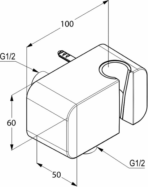 Душевой комплект Kludi Bozz 406300575 Душевой комплект Kludi Bozz 406300575
