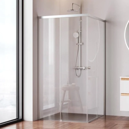 Душевой уголок (100х100) Am.Pm X-Joy W94G-403-100100-MT1K хром матовый