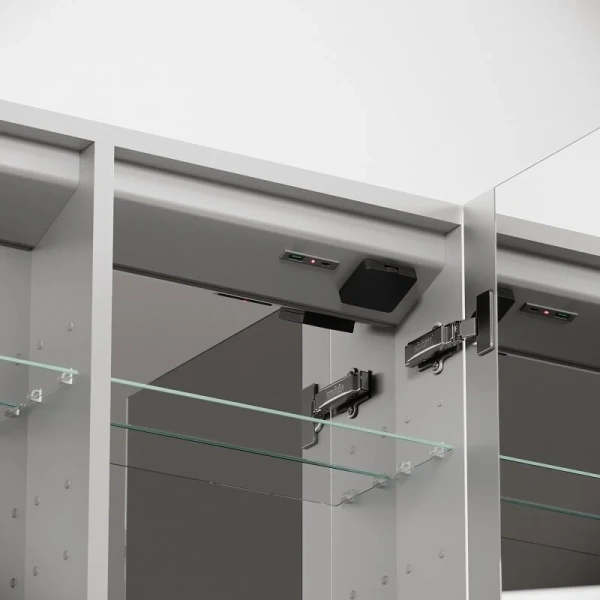 Зеркало-шкаф с подсветкой Sancos Evoke (100х70) SC80100