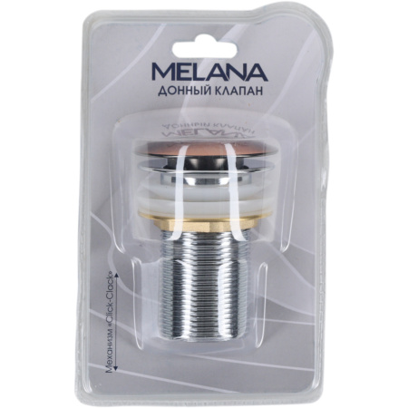 Донный клапан без перелива Melana MLN-330303BR