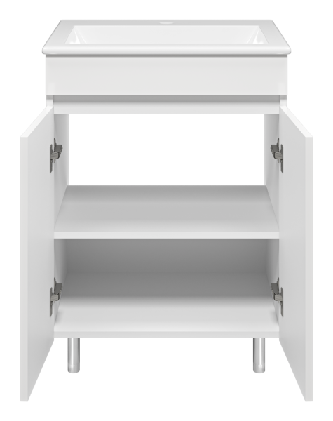 Тумба с раковиной Misty Енисей 60 60 Э-Ени01060-012