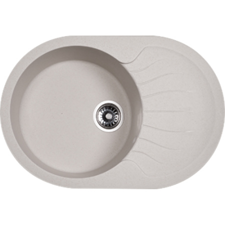 Мойка гранитная Ganzer 50x76 см (светло-беж.) GZ50076В