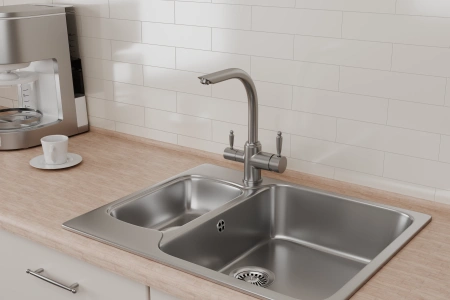 Смеситель для кухонной мойки с фильтром RUSH MS9035-32