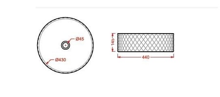 Раковина Artceram ROMBO OSL009 01 00 bi