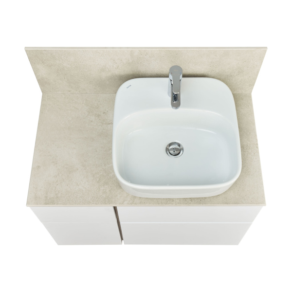 Столешница под раковину Aquaton с панелью Мишель 80  1A277203MIX40