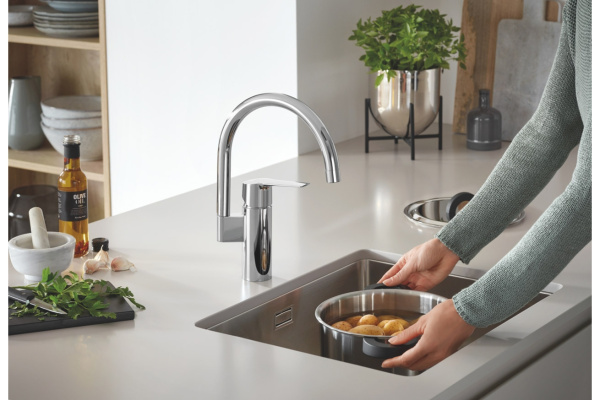 Смеситель однорычажный для мойки Grohe Start 30469 000 (30469000) хром 
