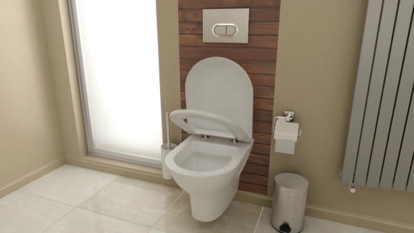 Унитаз приставной Vitra Zentrum 5788B003-0075