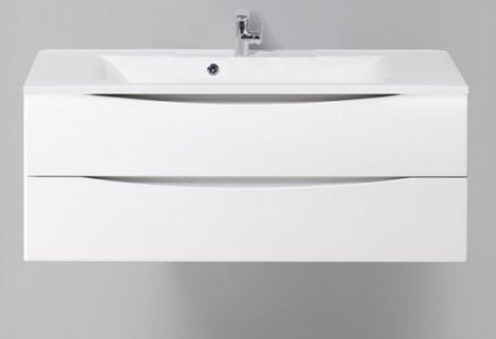 База под раковину подвесная BelBagno MARINO-1200-2C-SO-BL-P Bianco Lucido