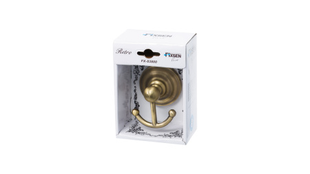 Крючок FIXSEN Retro двойной FX-83805