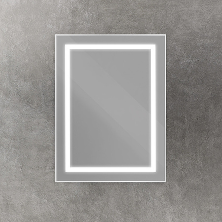 Зеркало (50х80) BelBagno Kraft SPC-KRAFT-500-800-SENS-AL с подсветкой