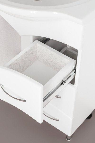 Тумба под раковину напольная Style Line Эко Стандарт 65 ЛС-00000104 белый