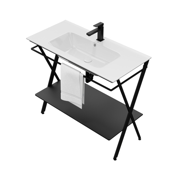 Консоль под раковину Kerama Marazzi Piano Next 95 PIA.N.95\BLK