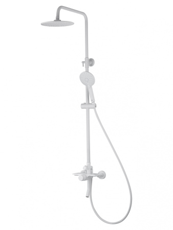 Душевая система WONZON & WOGHAND CLICK, белый матовый WW-N3S962-MW