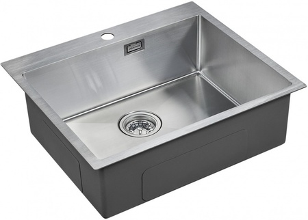 Кухонная мойка Paulmark Isar PM805951-BS брашированная нерж. сталь
