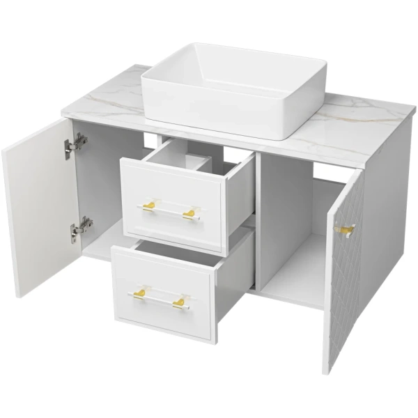 Тумба с раковиной Brevita Shanel УТ000023185