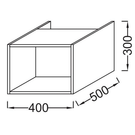 Полка Jacob Delafon Parallel EB593-E10