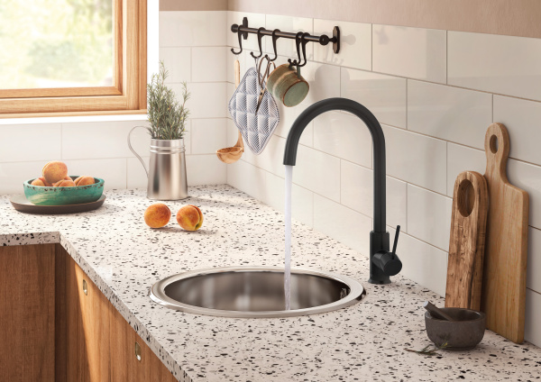 Смеситель для кухни Roca Etna 5A7B09CN0 черный