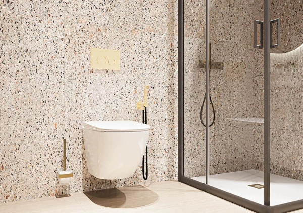 Унитаз подвесной безободковый Veconi Moro VMO-48T с сиденьем микролифт, торнадо