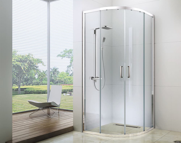 Душевой уголок Berges Wasserhaus Solo R (90х90) 061108