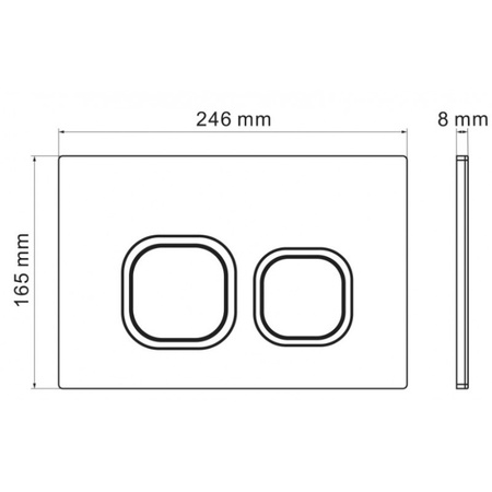 Инсталляция для подвесного унитаза 4 в 1 Grossman  Cosmo 97.02.310 золото матовый