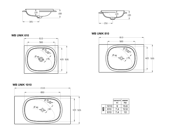 Раковина полувстраиваемая (81х50,5) Roca Beyond  3270BB000 белый