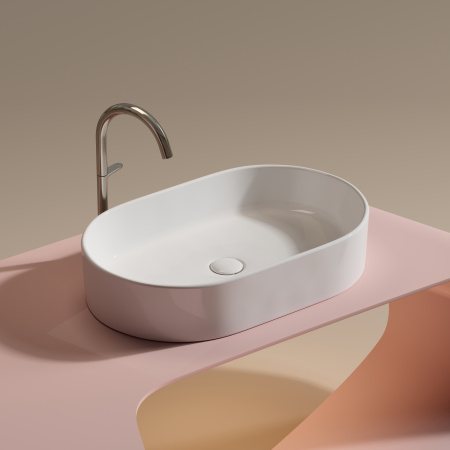 Раковина накладная (60,8х38,5) Ceramica Nova ELEMENT CN6048