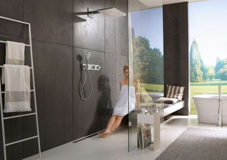 Термостат для душа на 3 потребителя Hansgrohe RainSelect 15356000 хром