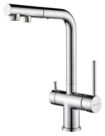 Смеситель для кухни с подключением к фильтру  Paulmark Serpentine Se213222-CR
