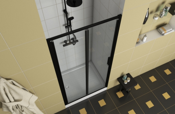 Душевая дверь Bravat Blackline BD100.4121B