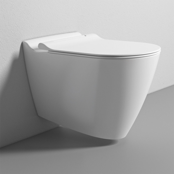 Унитаз подвесной безободковый с функцией биде Bien Mineral MNKA052N1VP1W3000