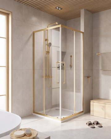 Душевой уголок (100х100) CEZARES RELAX 304 RELAX-304-A-2-100-C-BORO