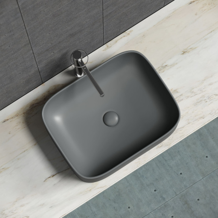 Раковина накладная (50,5х38) Ceramica Nova ELEMENT CN6052MDH