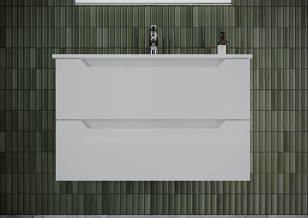 Тумба под раковину Sancos  Norma 2.0 NR2.080W белый глянец