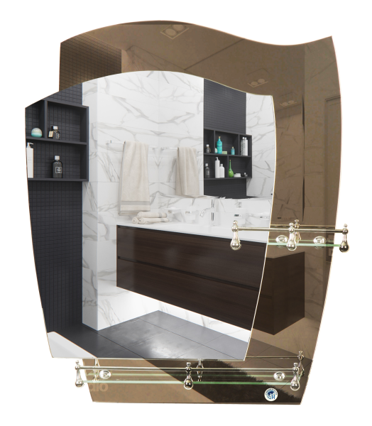 Зеркало (58,5x69) Continent Ардео В047