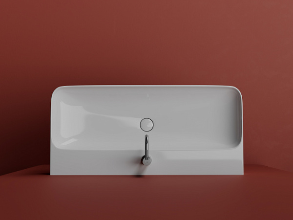 Раковина накладная (102х47,5) Ceramica Nova Aura CN2007