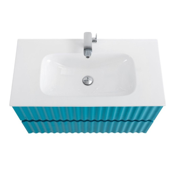 База под раковину Art&Max Еlegant AM-ELEGANT-900-2C-SO-TM-LED Бирюзвый матовый