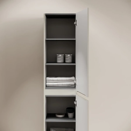 Шкаф-пенал подвесной Sancos Folk PCD35W белый матовый