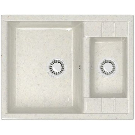 Кухонная мойка Marrbaxx Жаклин Z190 Z190Q007 хлопок белый