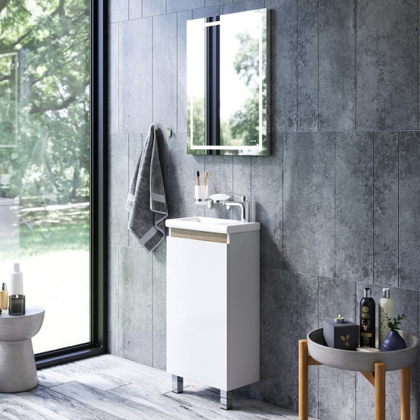 Тумба с раковиной AM.PM X-Joy 45 BK85FJ