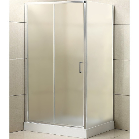 Душевой уголок (101х80) BelBagno UNO-195-AH-1-100/80-P-Cr
