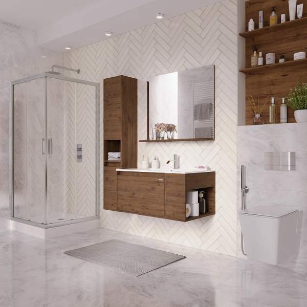 Тумба подвесная Grossman ТЕНЗА-85 см 108503 с 1-м ящ, веллингтон