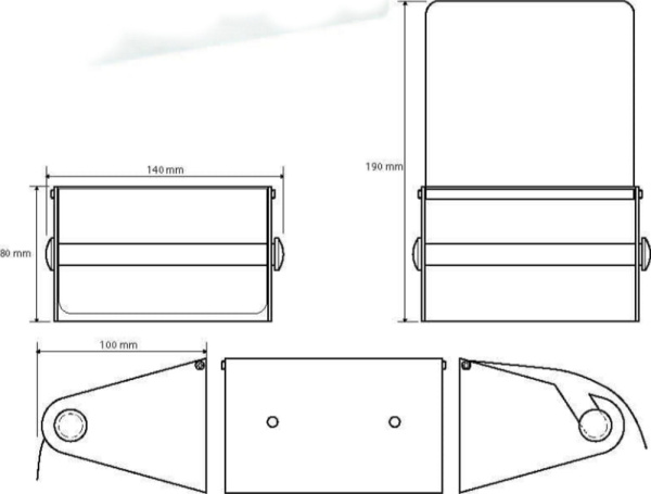 Держатель туалетной бумаги Bemeta Hotel 105112315