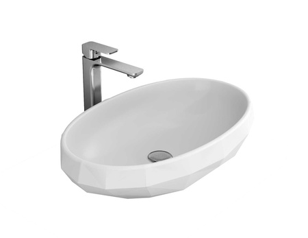 Раковина накладная (64х42) Bien Moly MLLG06201FD0W3000