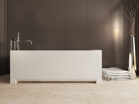 Ванна из искусственного камня на ножках (179х80) Aqua Stone  KVADRO