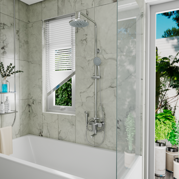 Душевая система D&K с гигиеническим душем  Bayern.Fürth DA1524701B18