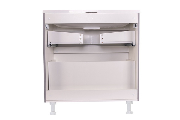 Тумба под раковину напольная Style Line Бергамо СС-00002315 серый