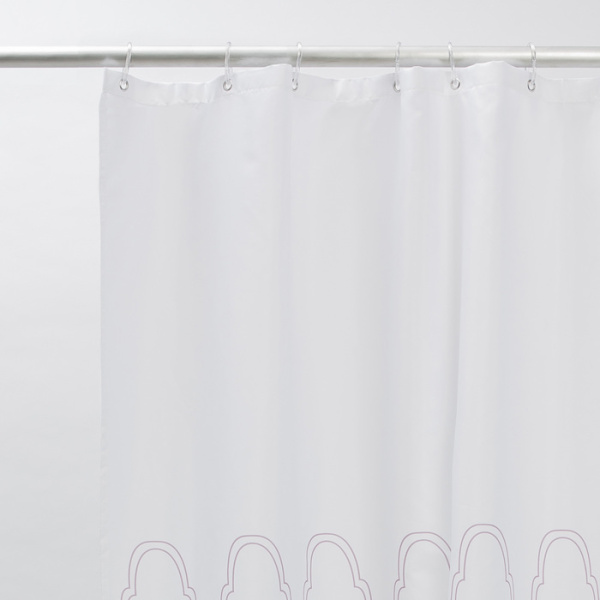 Штора для ванной комнаты IDDIS Decor D06P218i11, белый