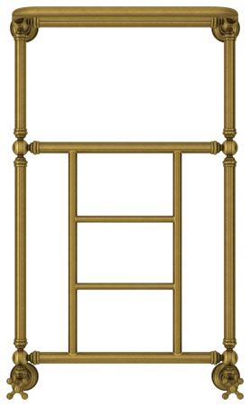 Полотенцесушитель Водяной Сунержа Ренессанс 1452 (86х50) Состаренная бронза 05-0282-8650